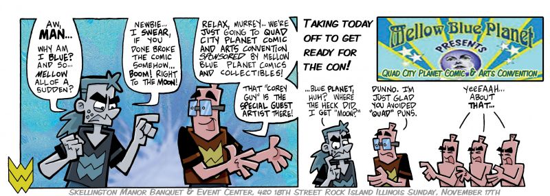 Wonder Weenies :: Hey look... I worked the Frank clones back into the comic... sorta. Hope to see ya in the Quad Cities this weekend!