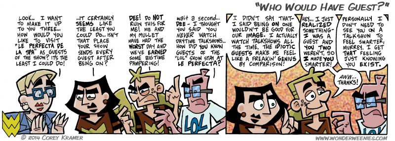 Wonder Weenies :: I feel the same way that Frank does... usually when I take public transit and thinking of some of my fellow passengers. 