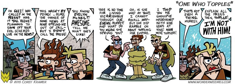 Wonder Weenies :: This is the 400th comic in continuity! That's pretty exciting! I am a huge!