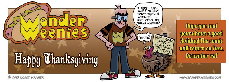 Wonder Weenies :: Whatever you choose to eat for dinner today, give plenty of thanks!