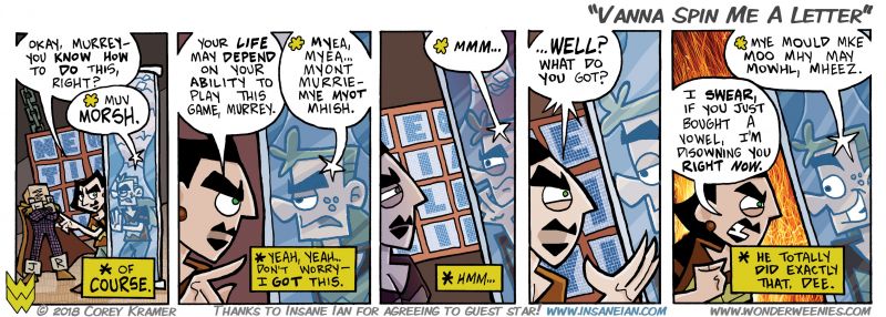 Wonder Weenies :: The title of today's comic is a nod to a novelty song from the 80s. Because I am a huge... fan of novelty songs. What? Weird Al didn't write EVERY novelty song.